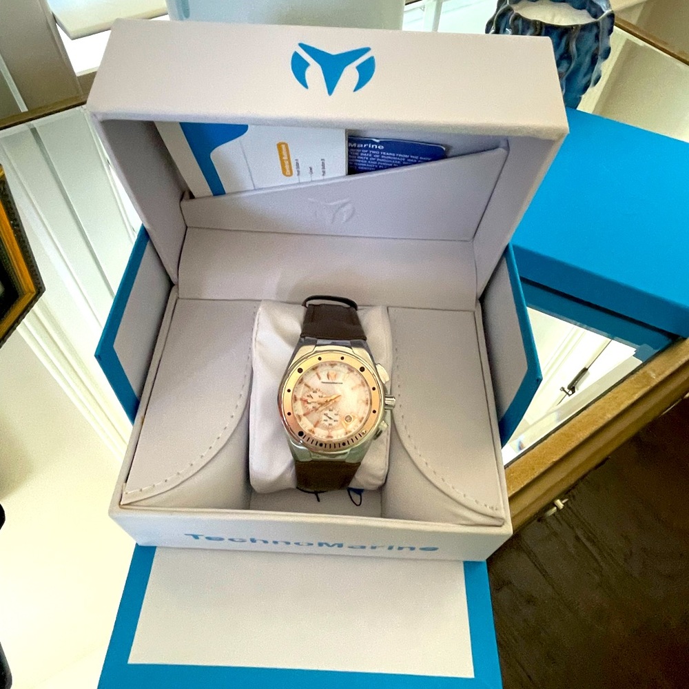 TechnoMarine Watch. Never worn.